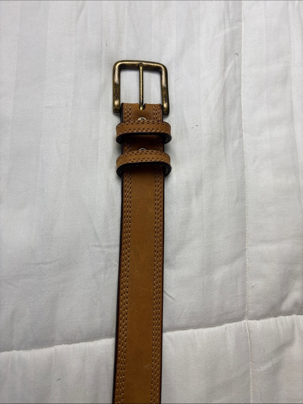 Will Leather Goods Tan Leather Belt (36)